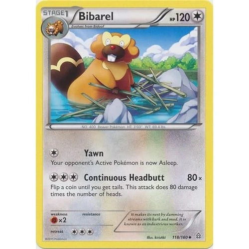 Bibarel : PRIMAL CLASH - 118/160