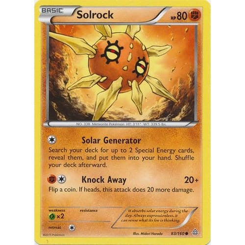 Solrock : PRIMAL CLASH - 83/160