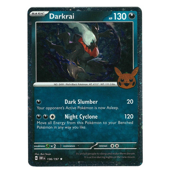 Darkrai : TRICK OR TRADE 2024 (Holo) - 136/197
