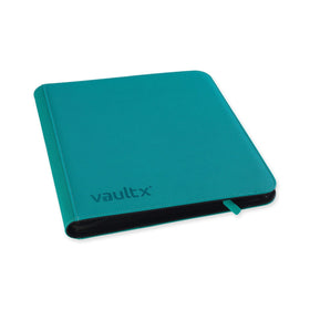 Vault X : 12-Pocket Exo-Tec Zip Binder - Ocean Blue