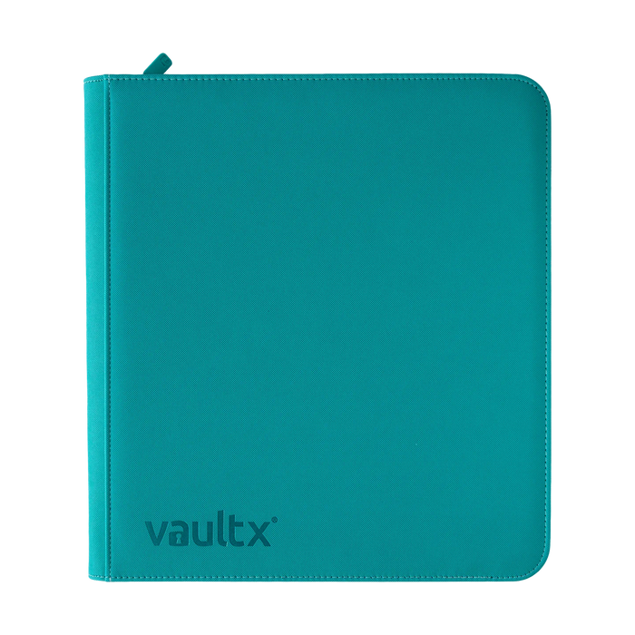 Vault X : 12-Pocket Exo-Tec Zip Binder - Ocean Blue