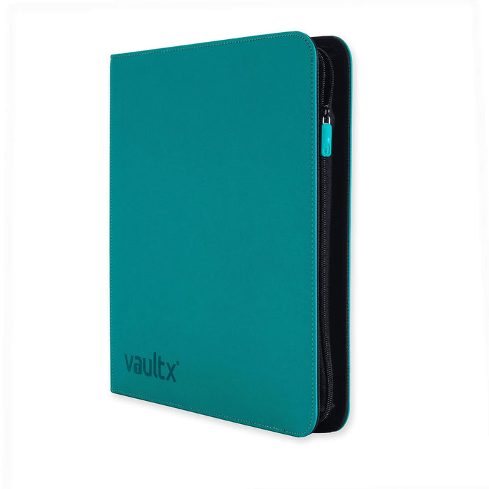 Vault X : 12-Pocket Exo-Tec Zip Binder - Ocean Blue