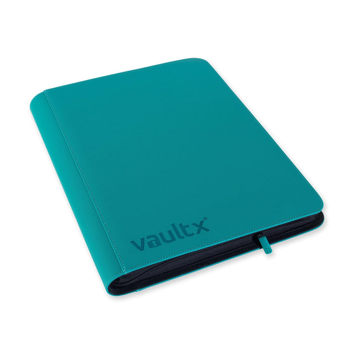 Vault X : 16-Pocket Exo-Tec Zip Binder XXL (1088 Cards) - Ocean Blue