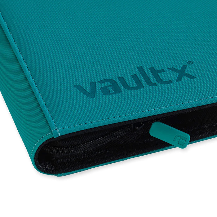 Vault X : 12-Pocket Exo-Tec Zip Binder - Ocean Blue