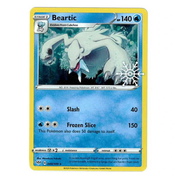 Beartic : PROMO (Holo) (Snowflake Stamp) - 049/189