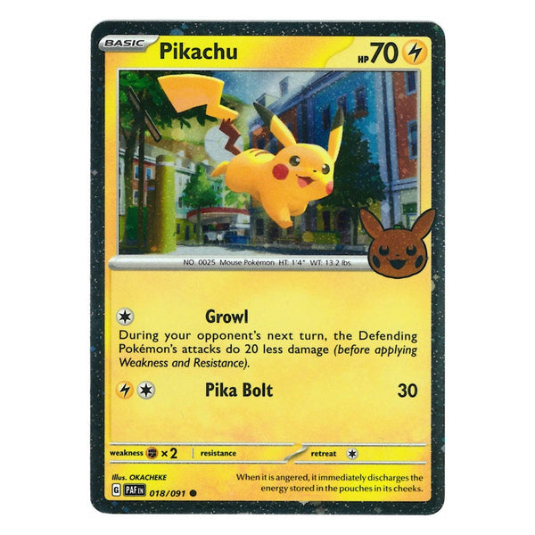 Pikachu : TRICK OR TRADE 2024 (Holo) - 018/091