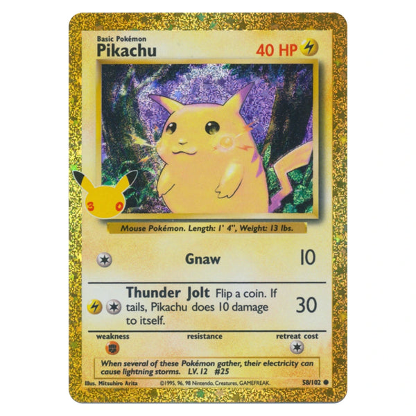 Pikachu : 30TH CELEBRATION - 58/102