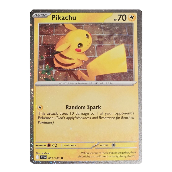 Pikachu : ALTERNATE PROMO (Holo) - 051/162
