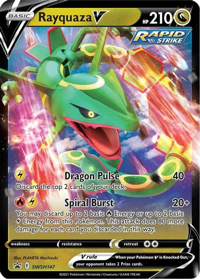 Rayquaza V : PROMO - SWSH147