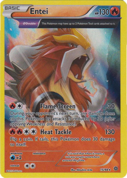 Entei : ANCIENT ORIGINS (Holo) - 15/98