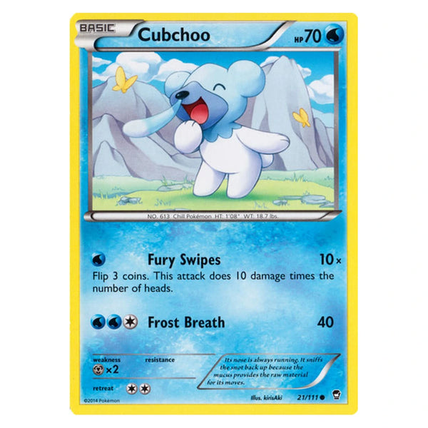 Cubchoo : FURIOUS FISTS - 21/111