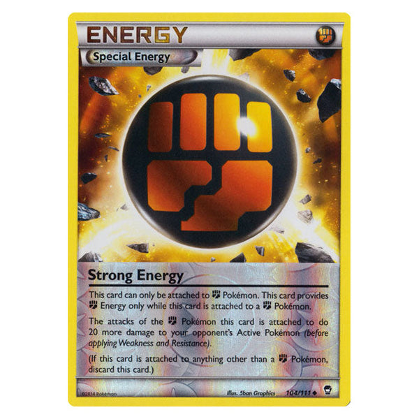 Strong Energy : FURIOUS FISTS (Reverse holo) - 104/111