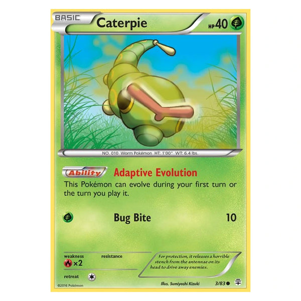 Caterpie : GENERATIONS - 3/83