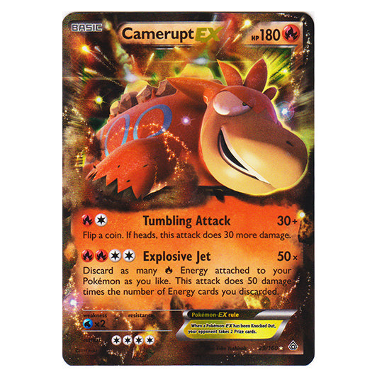 Camerupt EX : PRIMAL CLASH - 29/160