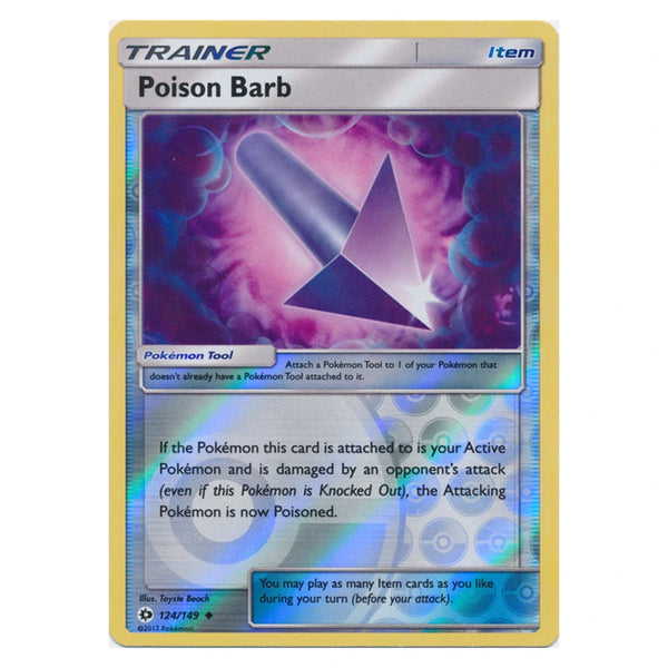 Poison Barb : SUN & MOON BASE (Reverse holo) - 124/149
