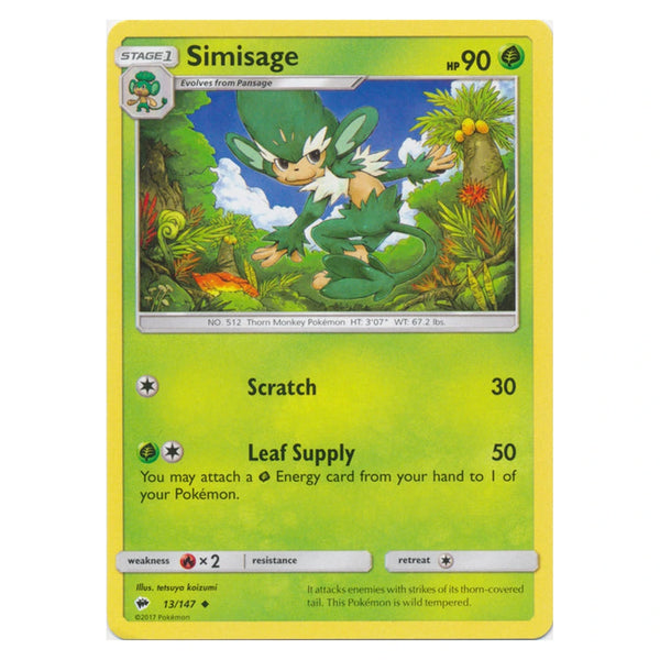 Simisage : BURNING SHADOWS  - 13/147