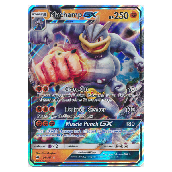 Machamp GX : BURNING SHADOWS - 64/147