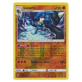 Lucario : BURNING SHADOWS (Reverse holo) - 71/147