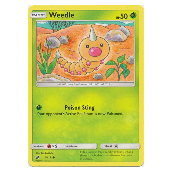 Weedle : CRIMSON INVASION - 1/111