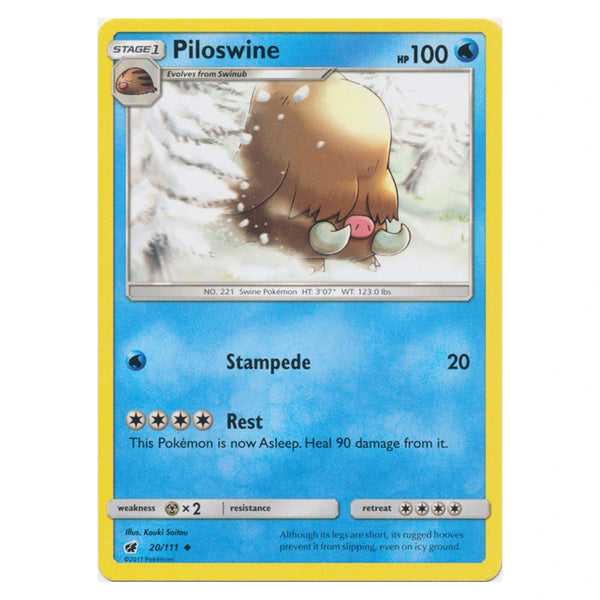 Piloswine : CRIMSON INVASION - 20/111