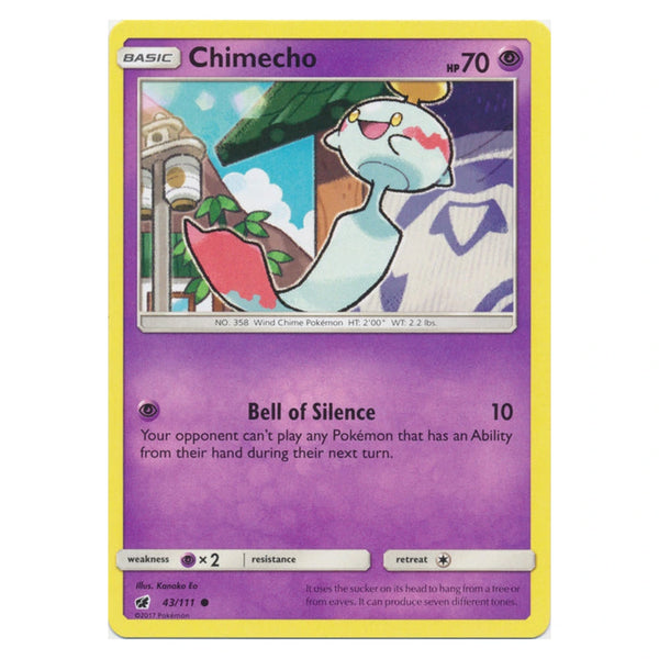 Chimecho : CRIMSON INVASION - 43/111