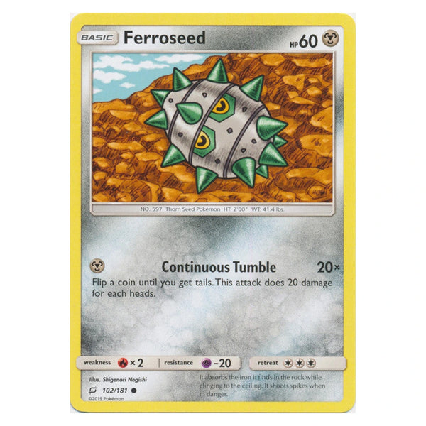 Ferroseed : TEAM UP - 102/181