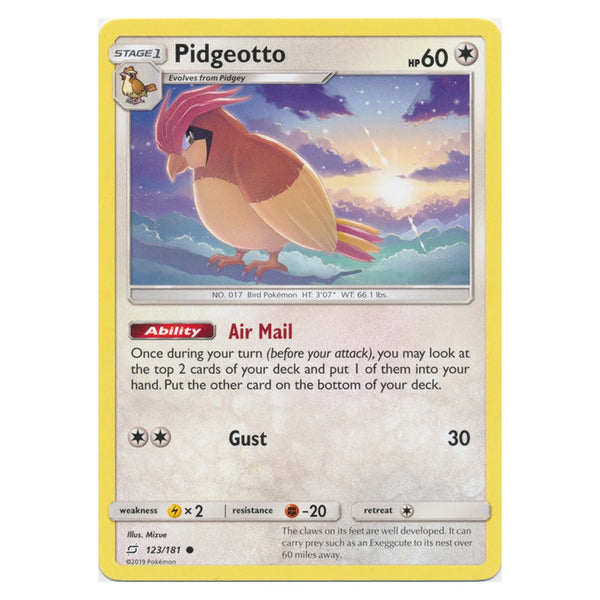 Pidgeotto : TEAM UP - 123/181