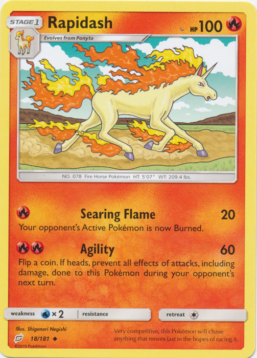 Rapidash : TEAM UP - 18/181 - Lockett Labs UK