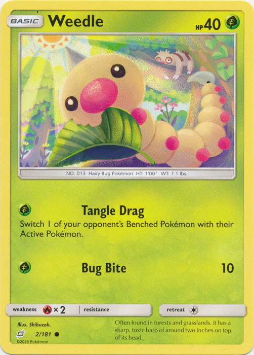 Weedle : TEAM UP - 2/181