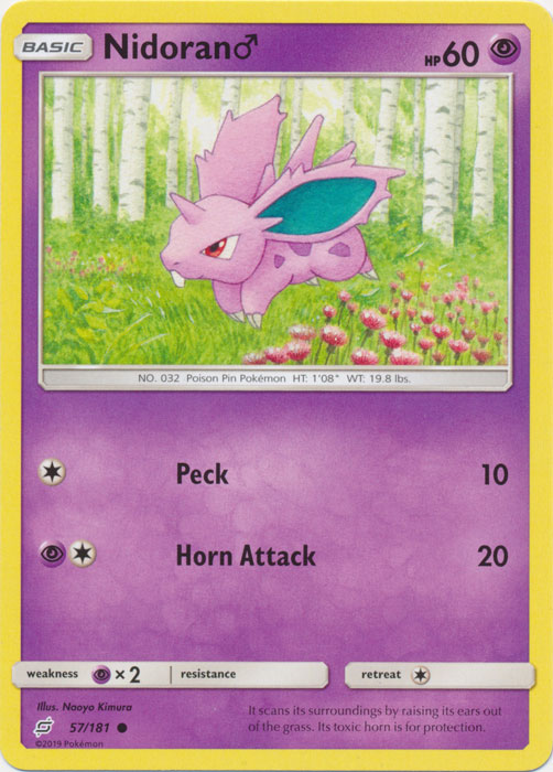 Nidoran : TEAM UP - 57/181