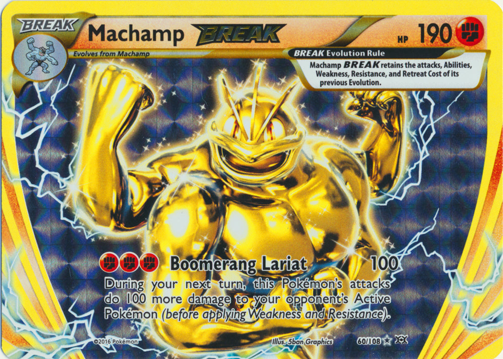 Machamp BREAK : EVOLUTIONS - 60/108 - Lockett Labs UK