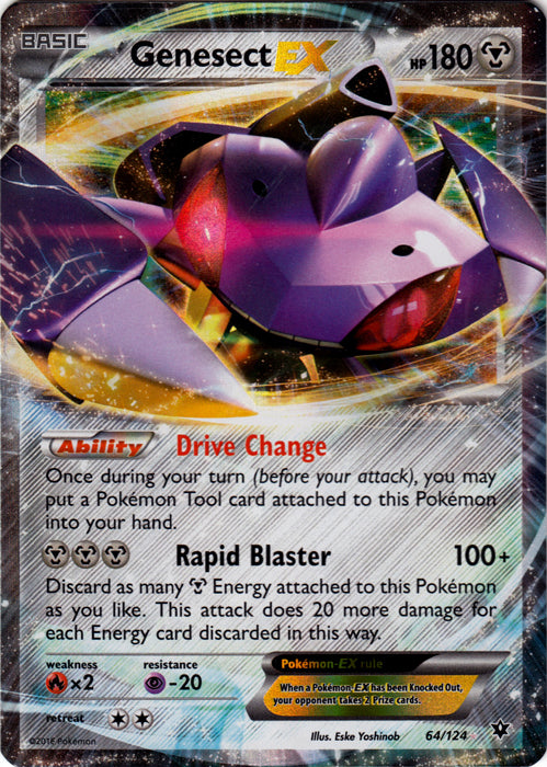 Genesect EX : FATES COLLIDE - 64/124