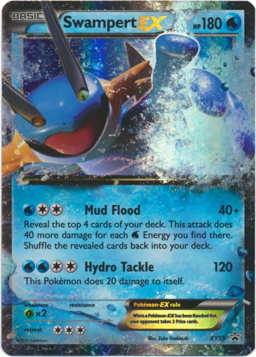 Swampert EX : PROMO - XY55