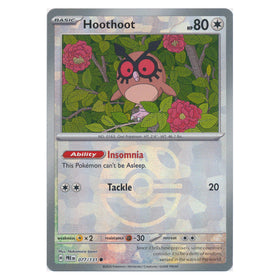 Hoothoot : PRISMATIC EVOLUTIONS (Masterball Reverse holo) - 077/131