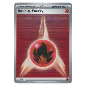 Fire Energy : BLACK BOLT & WHITE FLARE (Holo) - 018