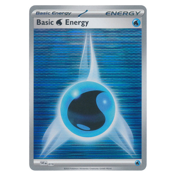 Water Energy : BLACK BOLT & WHITE FLARE (Holo) - 019