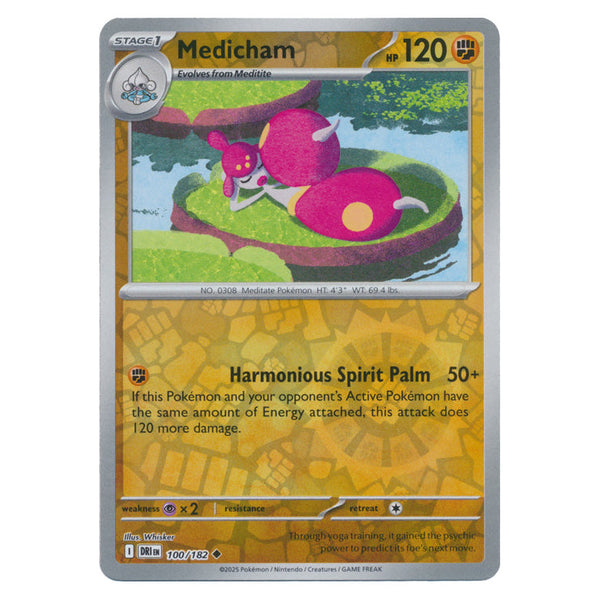 Medicham : DESTINED RIVALS (Reverse holo) - 100/182