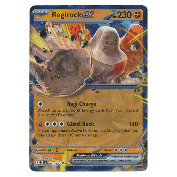Regirock ex : DESTINED RIVALS - 101/182