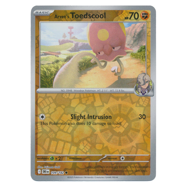 Arven's Toedscool : DESTINED RIVALS (Reverse holo) - 109/182