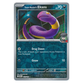 Team Rocket's Ekans : DESTINED RIVALS (Reverse holo) - 112/182