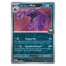Team Rocket's Muk : DESTINED RIVALS (Reverse holo) - 124/182