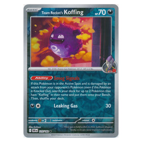 Team Rocket's Koffing : DESTINED RIVALS (Reverse holo) - 125/182