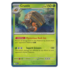 Crustle : DESTINED RIVALS (Holo) - 012/182