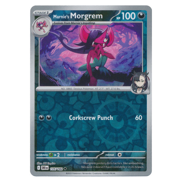 Marnie's Morgrem : DESTINED RIVALS (Reverse holo) - 135/182