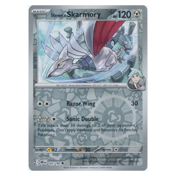 Steven's Skarmory : DESTINED RIVALS (Reverse holo) - 142/182