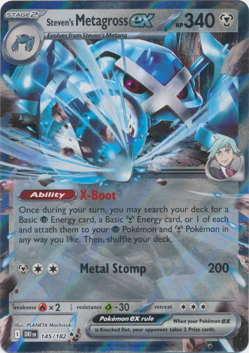 Steven's Metagross ex : DESTINED RIVALS - 145/182