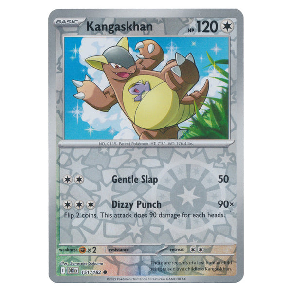 Kangaskhan : DESTINED RIVALS (Reverse holo) - 151/182