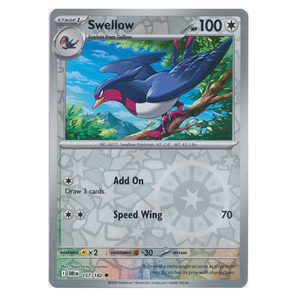 Swellow : DESTINED RIVALS (Reverse holo) - 157/182