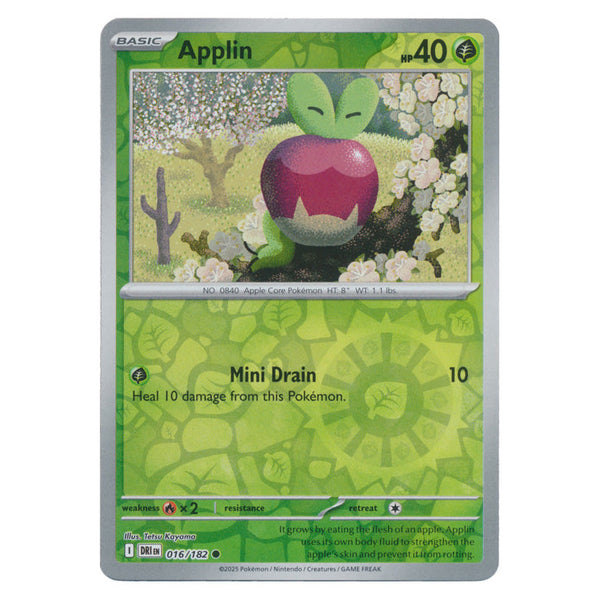 Applin : DESTINED RIVALS (Reverse holo) - 016/182