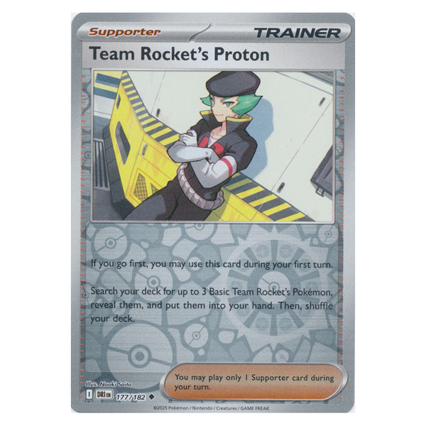 Team Rocket's Proton : DESTINED RIVALS (Reverse holo) - 177/182